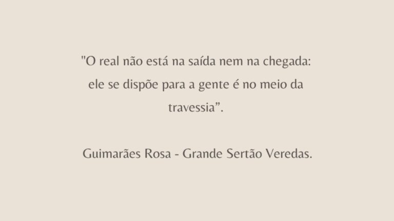 O real não está na saída nem na chegada: ele se dispõe para a gente no meio da travessia - Tomás Braga Psicanalista
